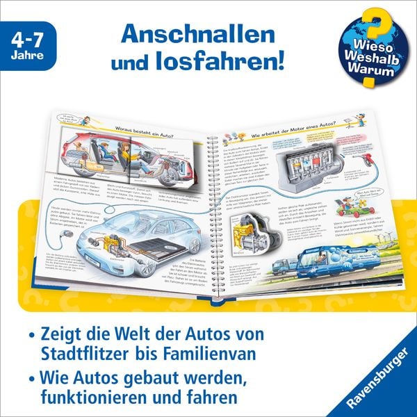 Produktbild: Wieso? Weshalb? Warum? Band 28 - Wir entdecken Autos