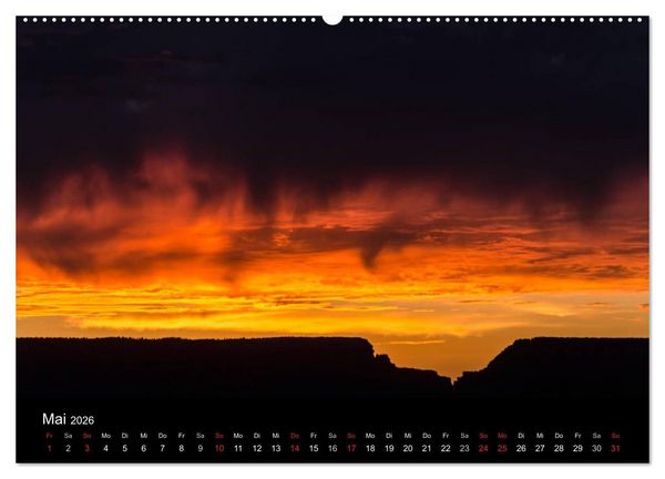 Produktbild: Wolkenmalerei (Wandkalender 2026 DIN A2 quer), CALVENDO Monatskalender