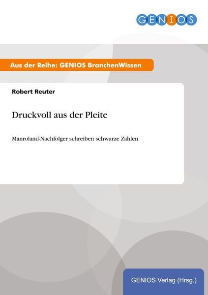 Produktbild: Druckvoll aus der Pleite