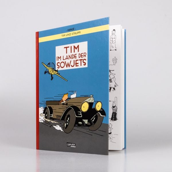 Produktbild: Tim und Struppi: Tim im Lande der Sowjets - farbige Ausgabe