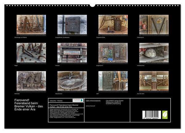Produktbild: Fierovend! Feierabend beim Bremer Vulkan - das Ende einer &Auml;ra (hochwertiger Premium Wandkalender 2025 DIN A2 quer), Kunstdruck in Hochglanz