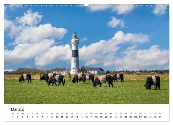Produktbild: Sylt - Meine Trauminsel (Wandkalender 2027 DIN A2 quer), CALVENDO Monatskalender