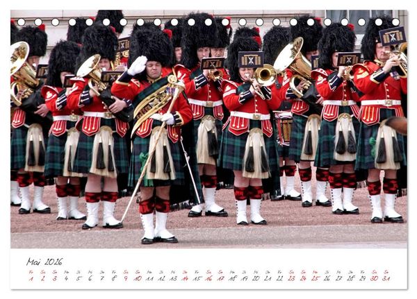 Produktbild: London - Metropole zwischen Tradition und Moderne (Tischkalender 2026 DIN A5 quer), CALVENDO Monatskalender