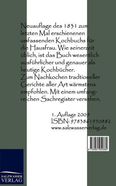Produktbild: Kochbuch
