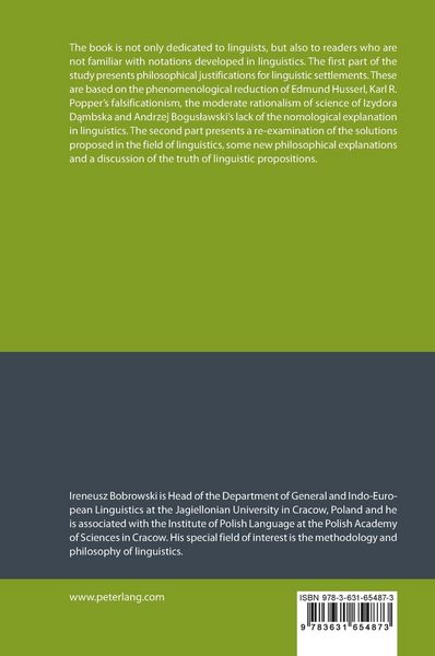 Produktbild: Problems of Methodology and Philosophy in Linguistics