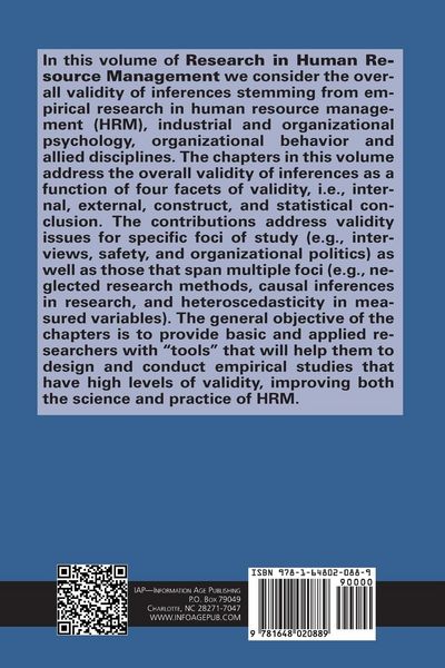 Produktbild: Research Methods in Human Resource Management