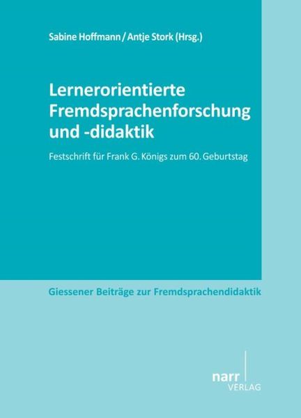 Produktbild: Lernerorientierte Fremdsprachenforschung und -didaktik