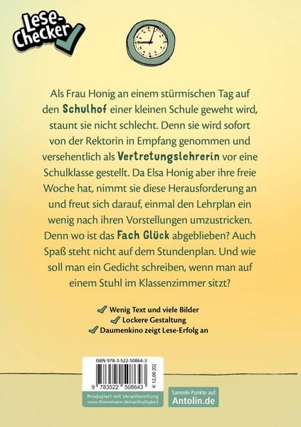 Produktbild: Frau Honig: Frau Honig und die Schule der Fantasie