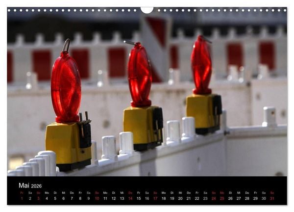 Produktbild: Baustellen (Wandkalender 2026 DIN A3 quer), CALVENDO Monatskalender