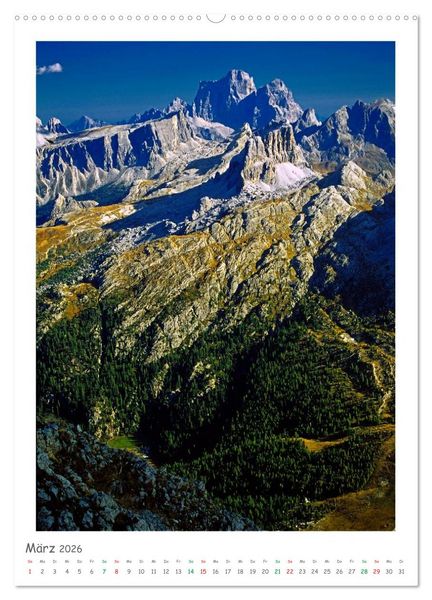Produktbild: S&uuml;dtirol und Dolomiten (Wandkalender 2026 DIN A2 hoch), CALVENDO Monatskalender