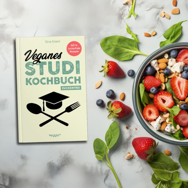 Produktbild: Veganes Studi-Kochbuch (zuckerfrei)
