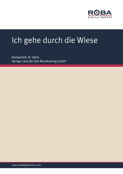Produktbild: Ich gehe durch die Wiese