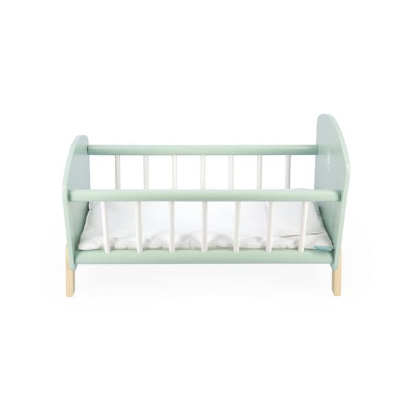 Produktbild: Puppenbett mit Hasenmotiv &ndash; F&uuml;r s&uuml;&szlig;e Tr&auml;ume