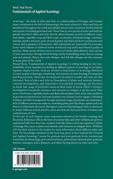 Produktbild: Fundamentals of Applied Acarology
