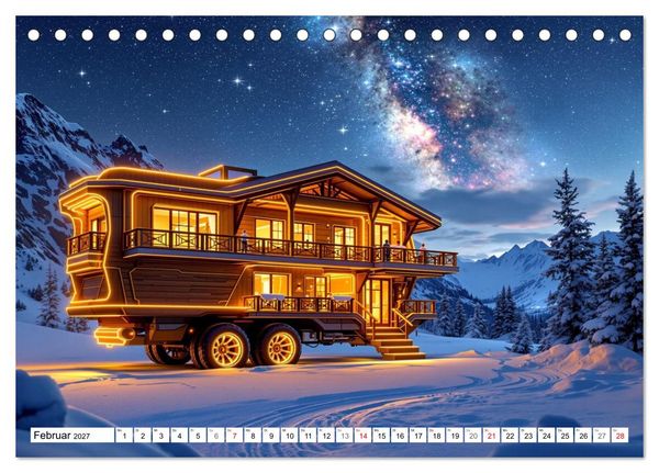 Produktbild: Rollende Traumwelten (Tischkalender 2027 DIN A5 quer), CALVENDO Monatskalender