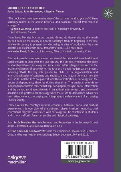 Produktbild: History of Sociology in Chile