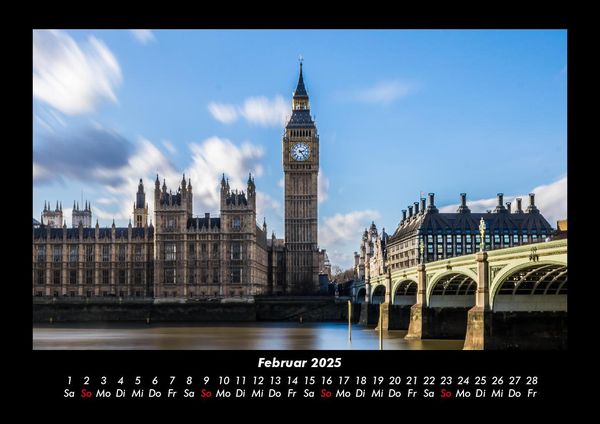 Produktbild: London 2025 Fotokalender DIN A3