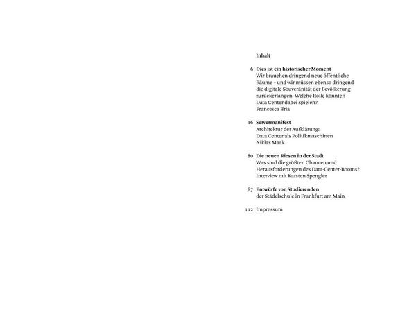 Produktbild: Servermanifest