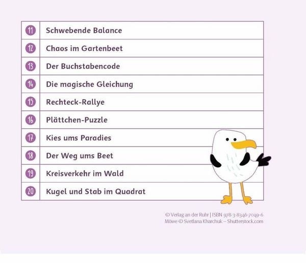 Produktbild: 20 interaktive Knobelaufgaben - ab Klasse 3