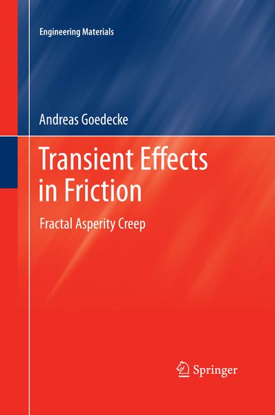 Produktbild: Transient Effects in Friction