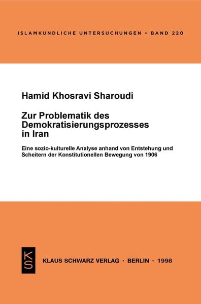 Produktbild: Zur Problematik des Demokratisierungsprozesses in Iran
