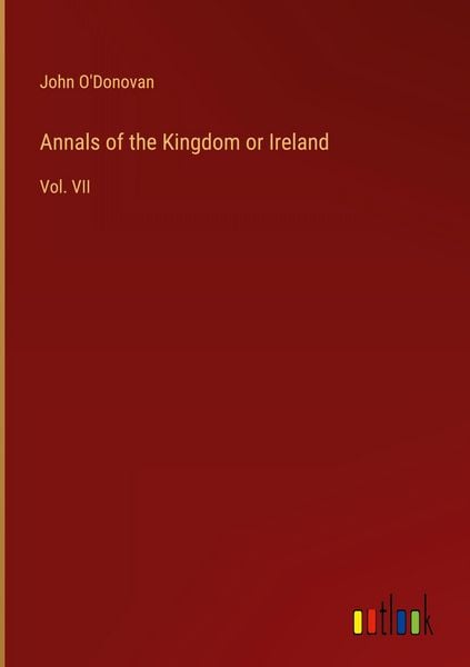 Produktbild: Annals of the Kingdom or Ireland