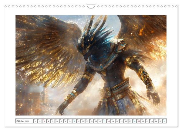 Produktbild: Die G&ouml;tter des Nils (Wandkalender 2026 DIN A3 quer), CALVENDO Monatskalender