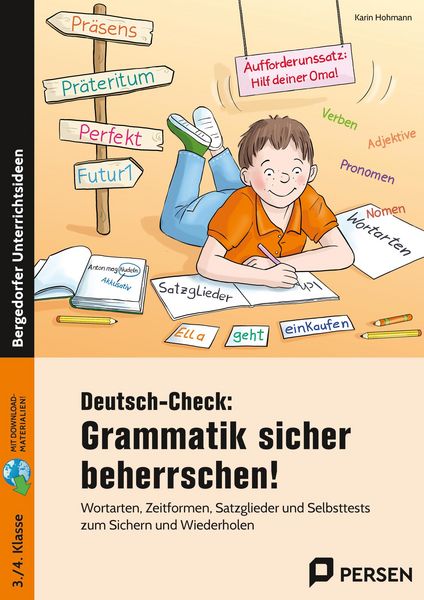Produktbild: Deutsch-Check: Grammatik sicher beherrschen!