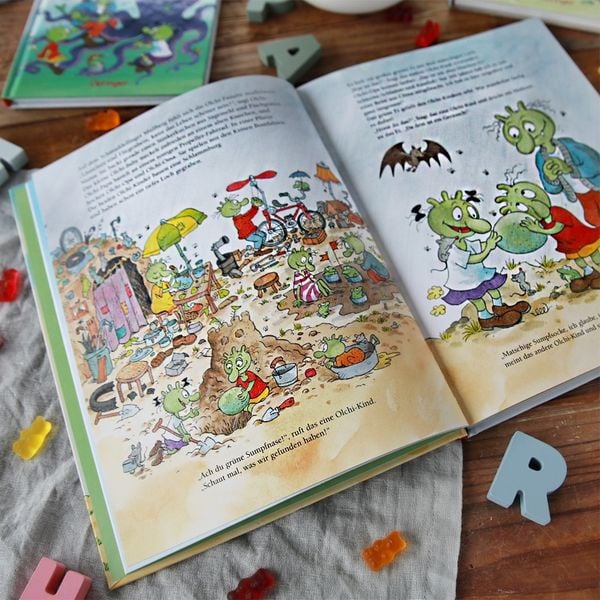 Produktbild: Die Olchis. Das krötige Familien-Bilderbuch