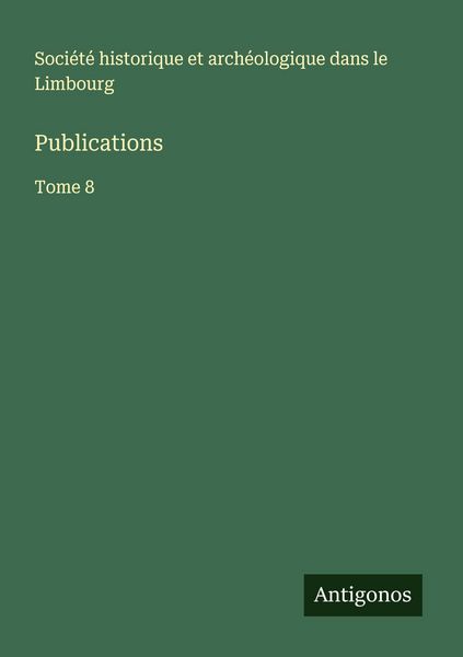 Produktbild: Publications
