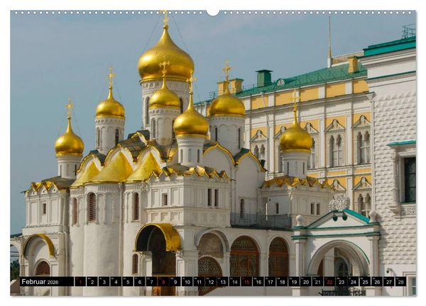 Produktbild: Flussfahrt Moskau - St. Petersburg (hochwertiger Premium Wandkalender 2026 DIN A2 quer), Kunstdruck in Hochglanz