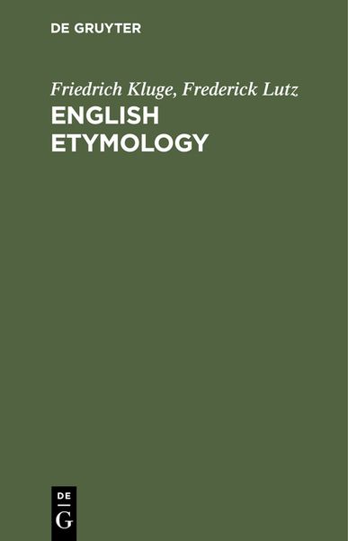 Produktbild: English Etymology