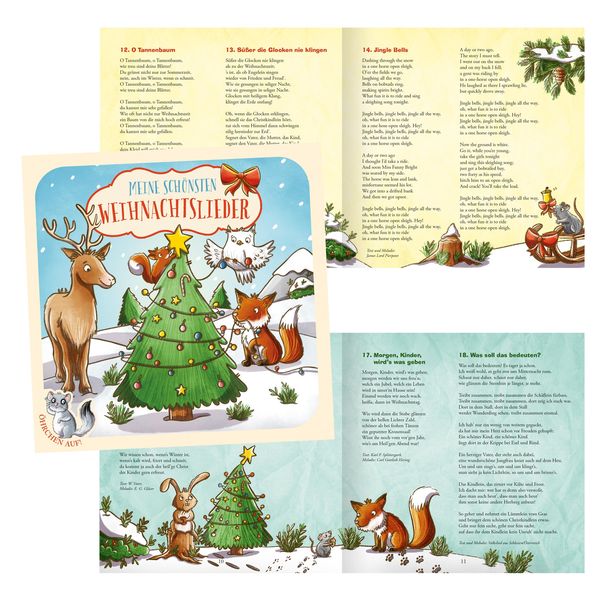Produktbild: &Ouml;hrchen auf! Meine sch&ouml;nsten Weihnachtslieder (Audio-CD)