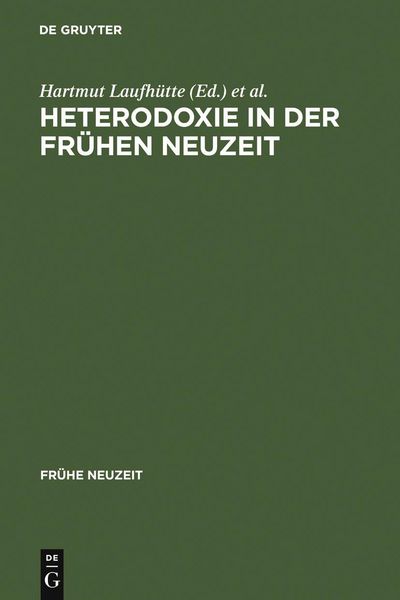 Produktbild: Heterodoxie in der Fr&uuml;hen Neuzeit