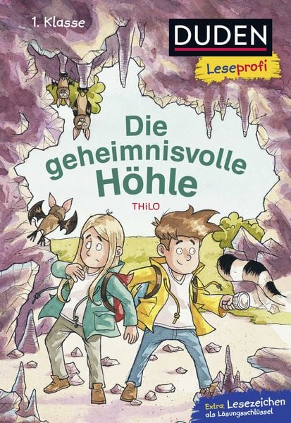 Duden Leseprofi – Die geheimnisvolle Höhle, 1. Klasse, Gebundene Ausgabe von Thilo, FISCHER Sauerländer Duden, 9783737333313