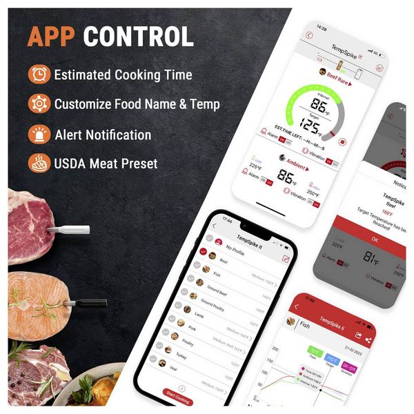 Produktbild: ThermoPro TP962W Grillthermometer