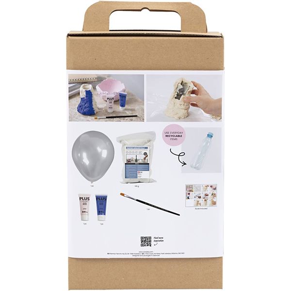 Produktbild: Creativ Company DIY Sets Modellieren Kreativ Set Modellieren, Vase und Schale, Kreativ Box