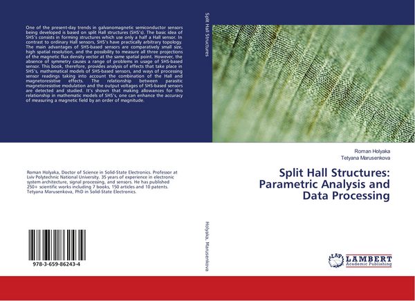 Produktbild: Split Hall Structures: Parametric Analysis and Data Processing
