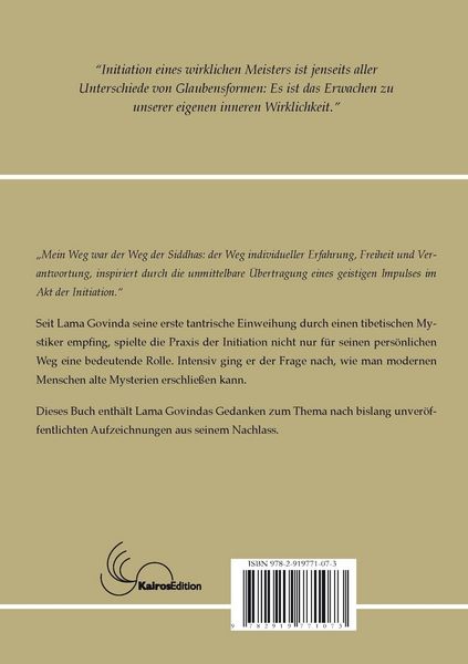 Produktbild: Initiation