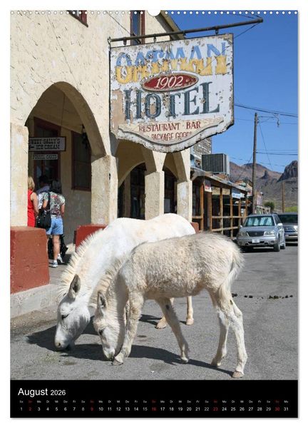 Produktbild: Route 66 (hochwertiger Premium Wandkalender 2026 DIN A2 hoch), Kunstdruck in Hochglanz
