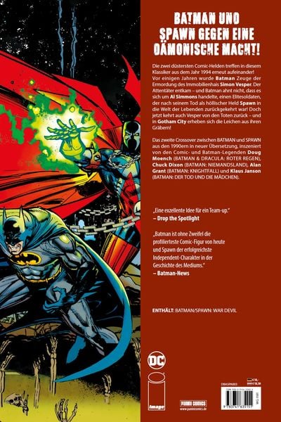 Produktbild: Batman/Spawn: D&auml;monenfluch