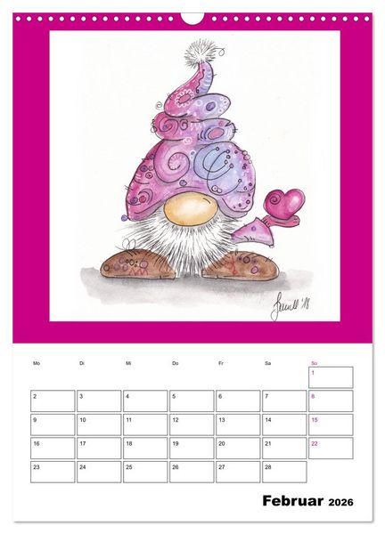 Produktbild: WichtelParade (Wandkalender 2026 DIN A3 hoch), CALVENDO Monatskalender