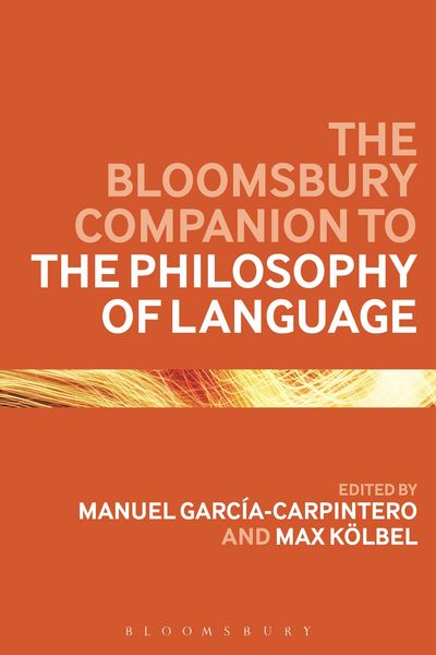 Produktbild: The Bloomsbury Companion to the Philosophy of Language