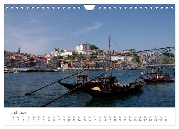 Produktbild: Portugal - der Norden (Wandkalender 2026 DIN A4 quer), CALVENDO Monatskalender
