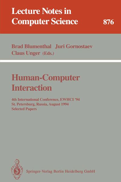 Produktbild: Human-Computer Interaction