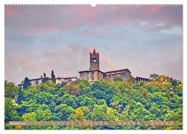 Produktbild: Garfagnana, Impressionen aus dem Norden der Toskana (hochwertiger Premium Wandkalender 2026 DIN A2 quer), Kunstdruck in Hochglanz