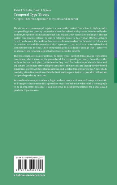 Produktbild: Temporal Type Theory