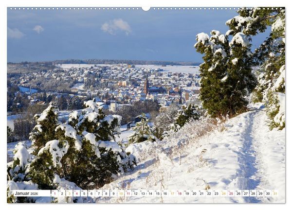 Produktbild: Hardheim und Umgebung (hochwertiger Premium Wandkalender 2026 DIN A2 quer), Kunstdruck in Hochglanz