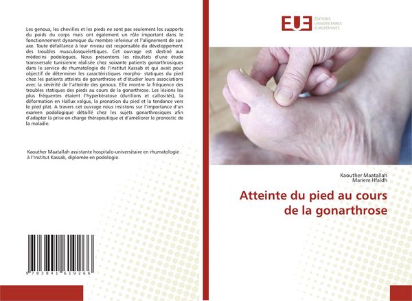 Produktbild: Atteinte du pied au cours de la gonarthrose