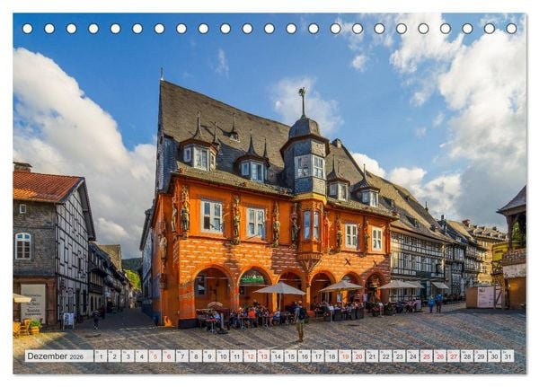 Produktbild: Goslar Impressionen (Tischkalender 2026 DIN A5 quer), CALVENDO Monatskalender